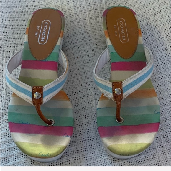 Coach Shoes - COACH Felicity 7.5M style Q183 sandals for women